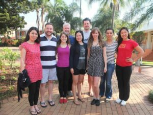 Adjunct Faculty John Kennedy with MIT Students in Durban South Africa
