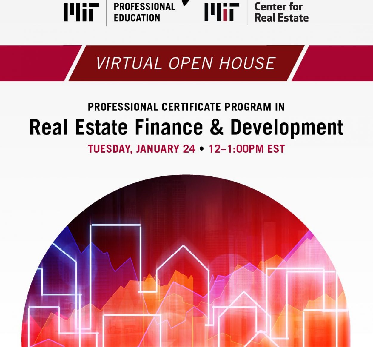 virtual open house, certificate in real estate finance