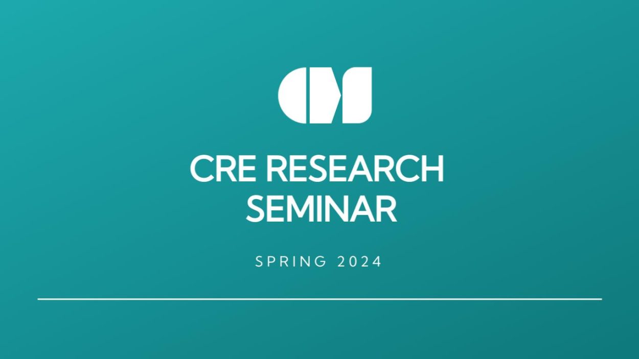 cre research seminar spring 2024