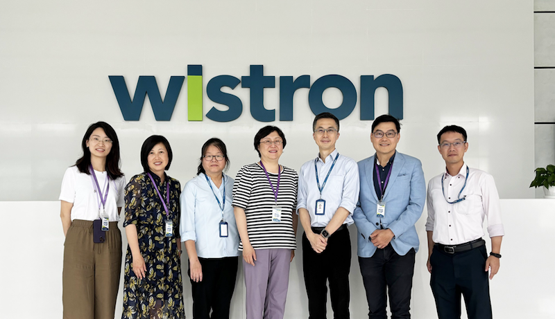 research team at wistron hq in vietnam